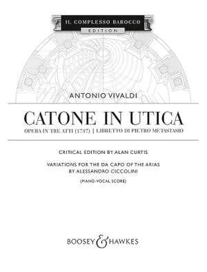 Vivaldi, A: Catone in Utica - Aria Variations