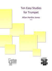 Jones, Allan Herbie: 10 Easy Studies for Trumpet