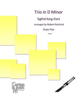 Karg-Elert, Sigfrid: Trio in D Minor