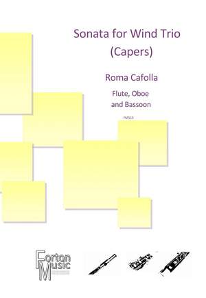 Cafolla, Roma: Sonata for Wind Trio (Capers)