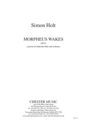 Simon Holt: Morpheus Wakes