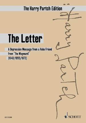 Partch, H: The Letter