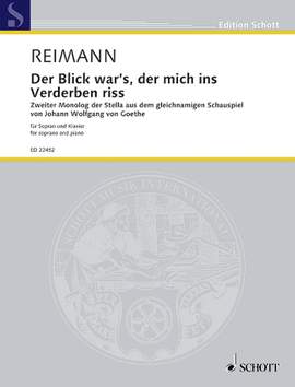 Reimann, A: Der Blick war's, der mich ins Verderben riss