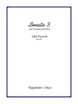 John Prescott: Sonata 3 Op.68