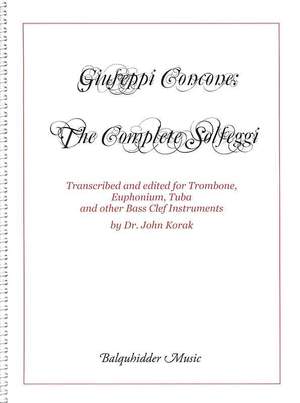 Giuseppe Concone: The Complete Solfeggi