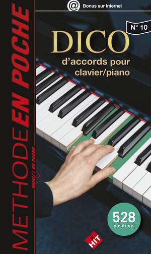 Music en Poche Dictionnaire d'accords pour clavier