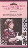 Christine Anderson: Christine D. Anderson In Concert