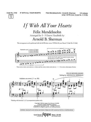 Felix Mendelssohn Bartholdy: If with All Your Hearts