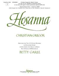 Christian Gregor: Hosanna