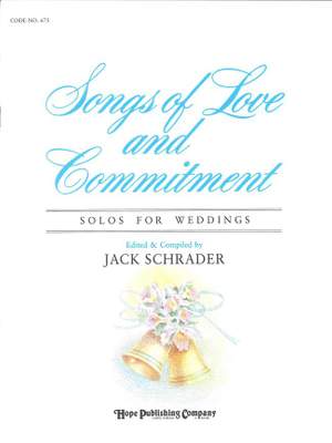 Songs of Love and Commitment-Solos for Weddings