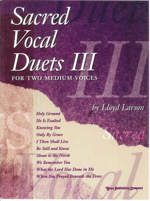 Sacred Vocal Duets III