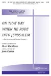 Mary Kay Beall: On That Day When He Rode Into Jerusalem