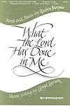 Reuben Morgan: What the Lord Has Done In Me