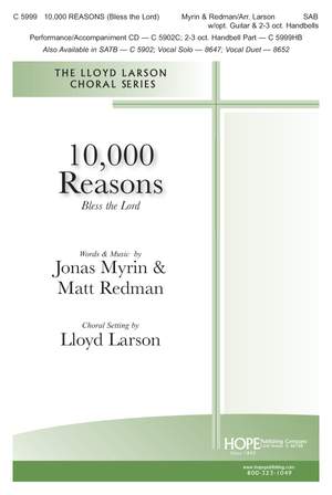 Jonas Myrin Matt Redman 10 000 Reasons Bless The Lord Presto Sheet Music