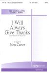 I Will Always Give Thanks