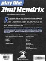 Play Like Jimi Hendrix (Book/Online Audio) Product Image