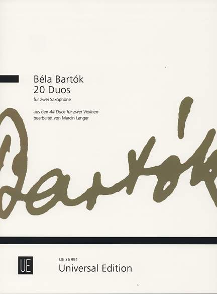 Bartók, Béla: 20 Duos