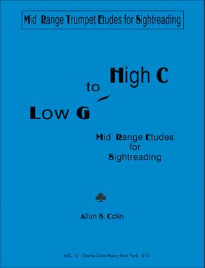 Colin, A: Mid Range Etudes for Sightreading