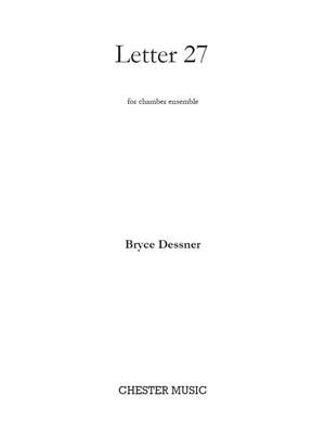 Bryce Dessner: Letter 27
