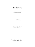 Bryce Dessner: Letter 27 Product Image