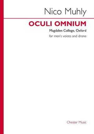 Nico Muhly: Oculi Omnium
