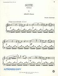 Frederic Lieberman: Suite