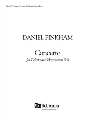 Daniel Pinkham: Concerto for Celesta & Harpsichord