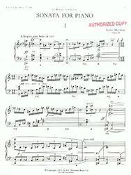 Kirke Mechem: Sonata for Piano