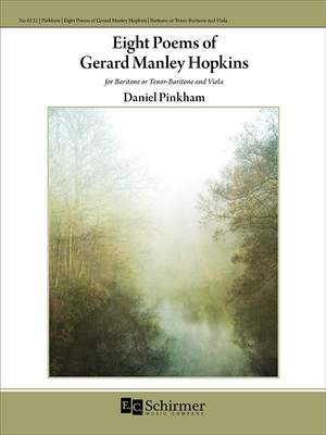 Daniel Pinkham: Eight Poems of Gerard Manley Hopkins