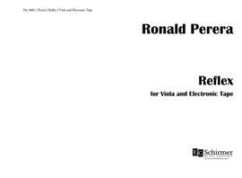 Ronald Perera: Reflex
