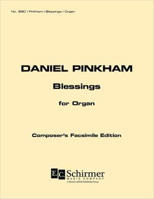 Daniel Pinkham: Blessings