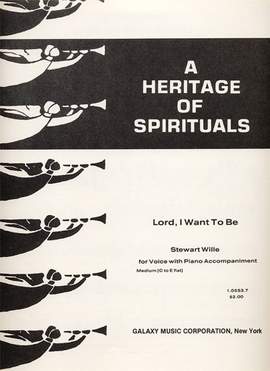Stewart Wille: Lord, I Want To Be