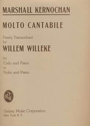 Marshall Kernochan: Molto Cantabile