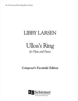 Libby Larsen: Ulloa's Ring