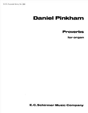 Daniel Pinkham: Proverbs