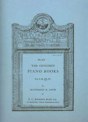 Katherine K. Davis: Concord Piano Book, Vol. III