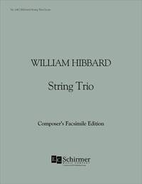 William Hibbard: String Trio