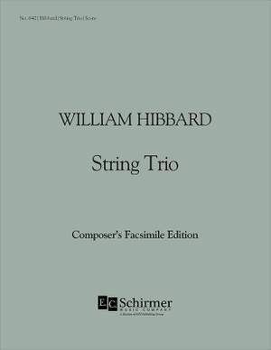 William Hibbard: String Trio