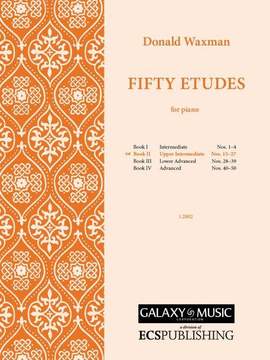 Donald Waxman: 50 Etudes, Book 2