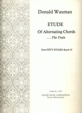 Donald Waxman: Etude No. 50: Alternating Chords