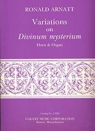 Ronald Arnatt: Variations on Divinum mysterium