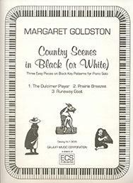 Margaret Goldston: Country Scenes in Black