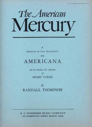 Randall Thompson: Americana