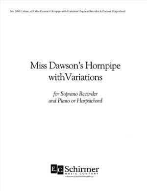 Miss Dawson's Hornpipe