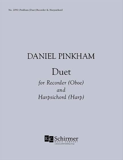 Daniel Pinkham: Duet