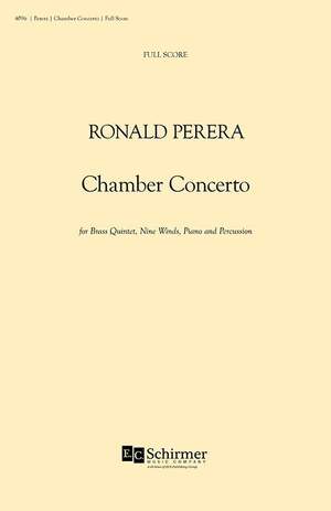 Ronald Perera: Chamber Concerto