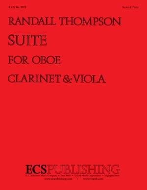 Randall Thompson: Suite for Oboe, Clarinet, & Viola