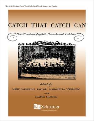 Catch That Catch Can (for 3 voices)