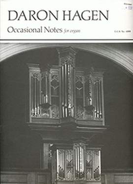 Daron Hagen: Occasional Notes