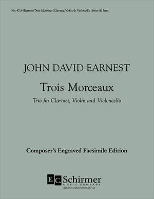 John David Earnest: Trois Morceaux